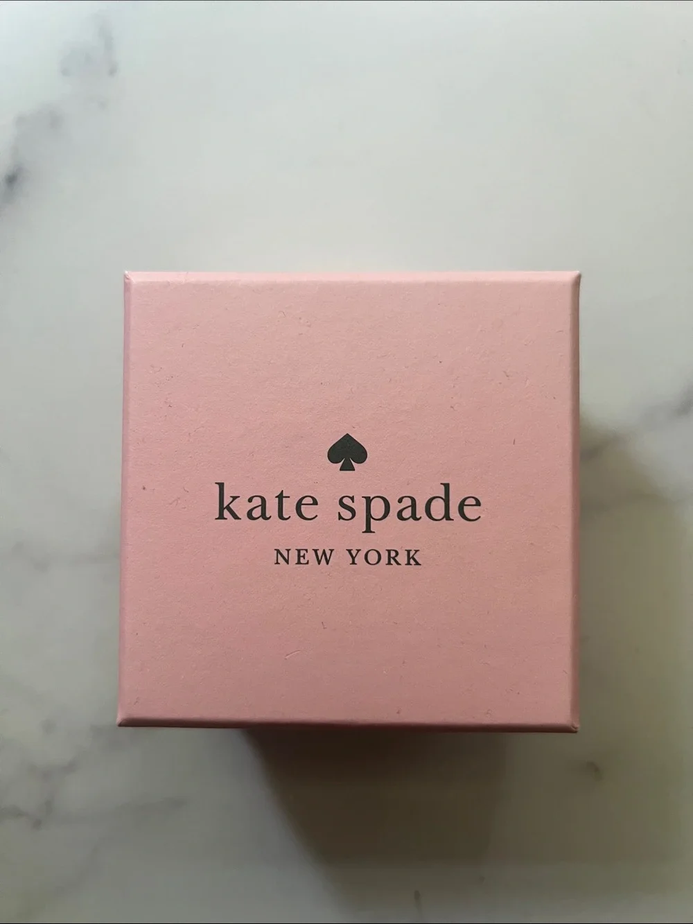 kate spade Rose Gold Heart Necklace and Stud Set with lilac Crystals